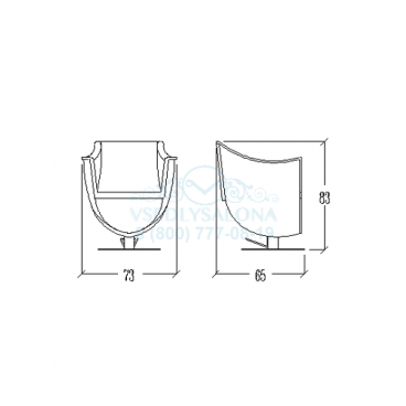 Кресло парикмахерское POD