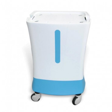 Тумба на колёсах для со встроенным модулем для RF-терапии