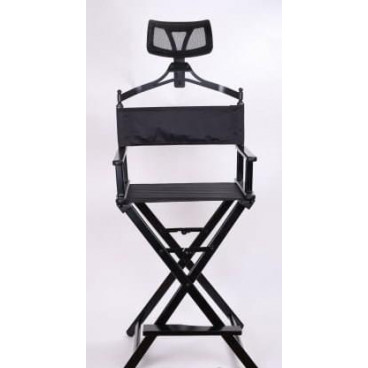 Алюминиевый стул визажиста-бровиста с подголовником