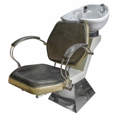 Мойка парикмахерская ДОМИНО с креслом ХАЙТЕК