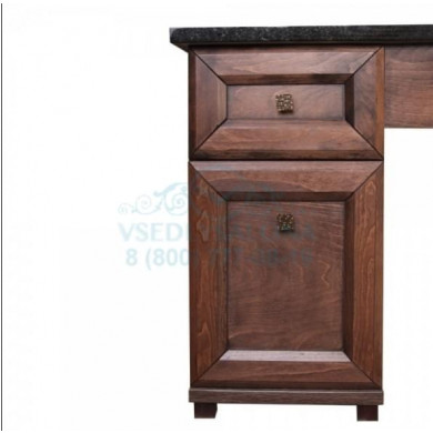 Мужское зеркало барбер с раковиной