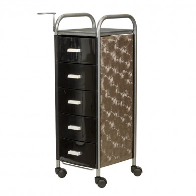 Тележка парикмахерская &quot;Глорис-02 Декор&quot;